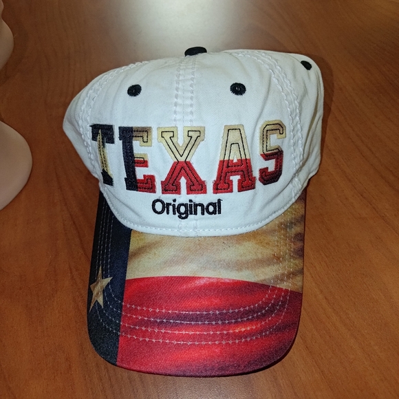Robin Ruth Texas Original Flag Visor Embroidered Adjustable Hat Cap New main image 8